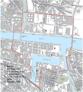 Docklands Map key